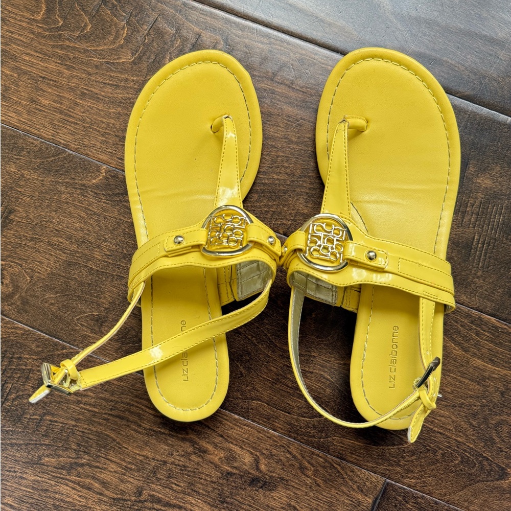 Liz Claiborne Yellow Women's Sandals